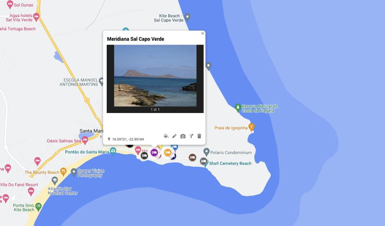 Meridiana Sal Capo Verde سانتا ماريا المظهر الخارجي الصورة
